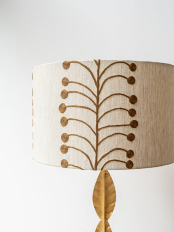 PANTALLA CILÍNDRICA PF TANA CHATAIGNE