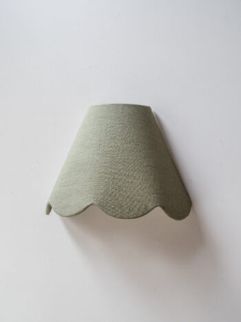 APLIQUE CONICO PARED ONDAS LIO VERDE